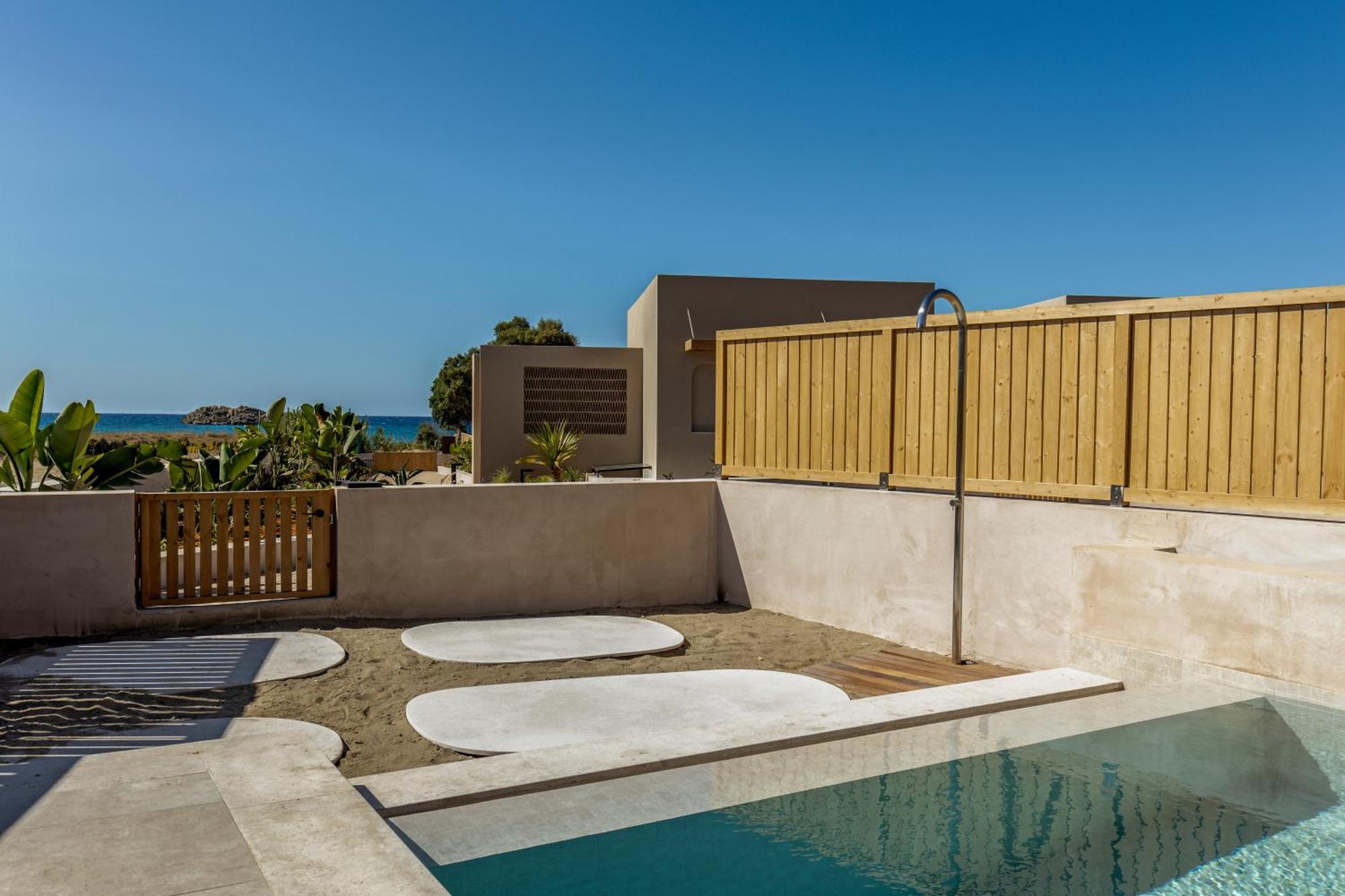 Unique Blue! Resort And Villas Adults Only Karteros Exteriör bild