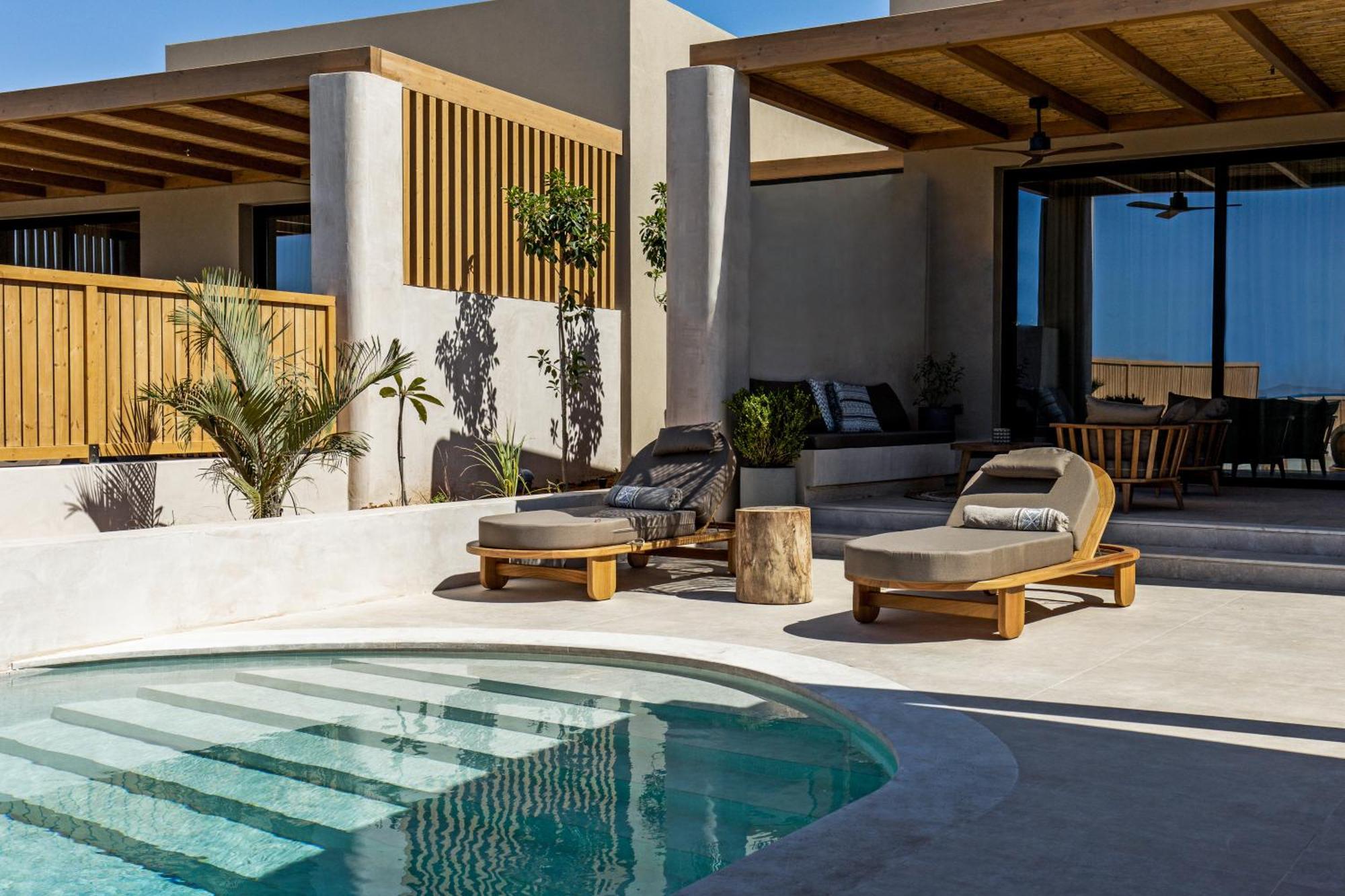 Unique Blue! Resort And Villas Adults Only Karteros Exteriör bild